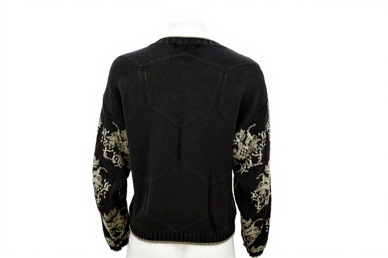 Elevated & earthy 1990's textured knitwear