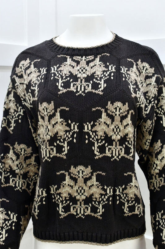 Elevated & earthy 1990's textured knitwear