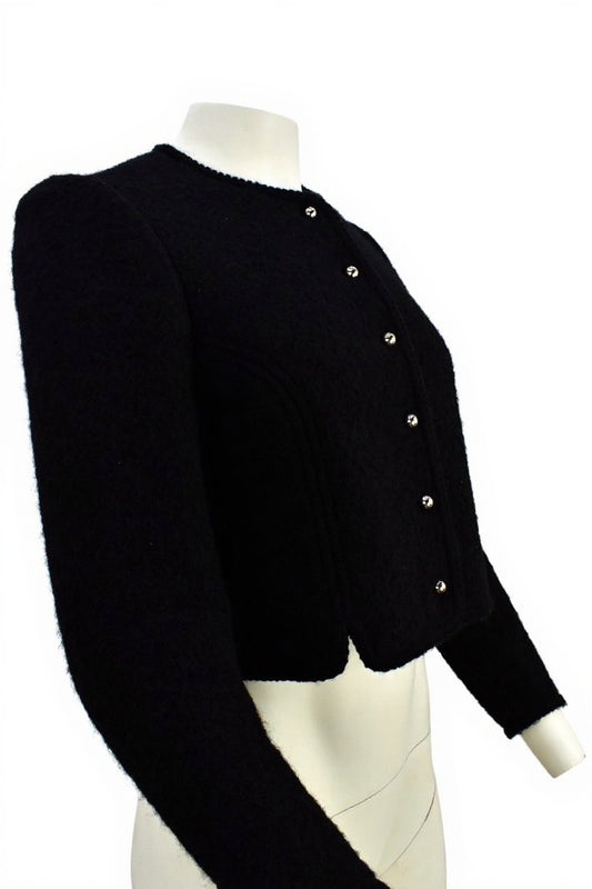 The Cardigan Blouse. Women's vintage knitwear