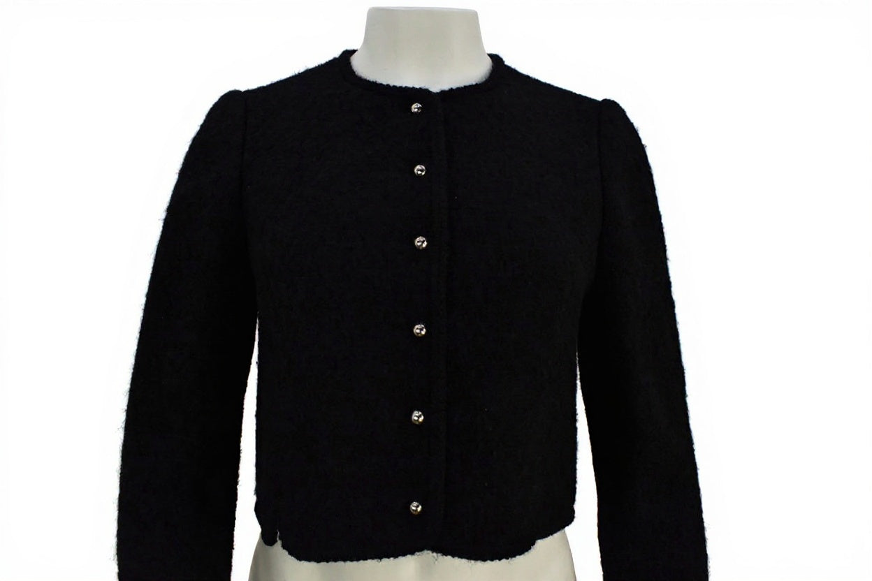 The Cardigan Blouse. Women's vintage knitwear