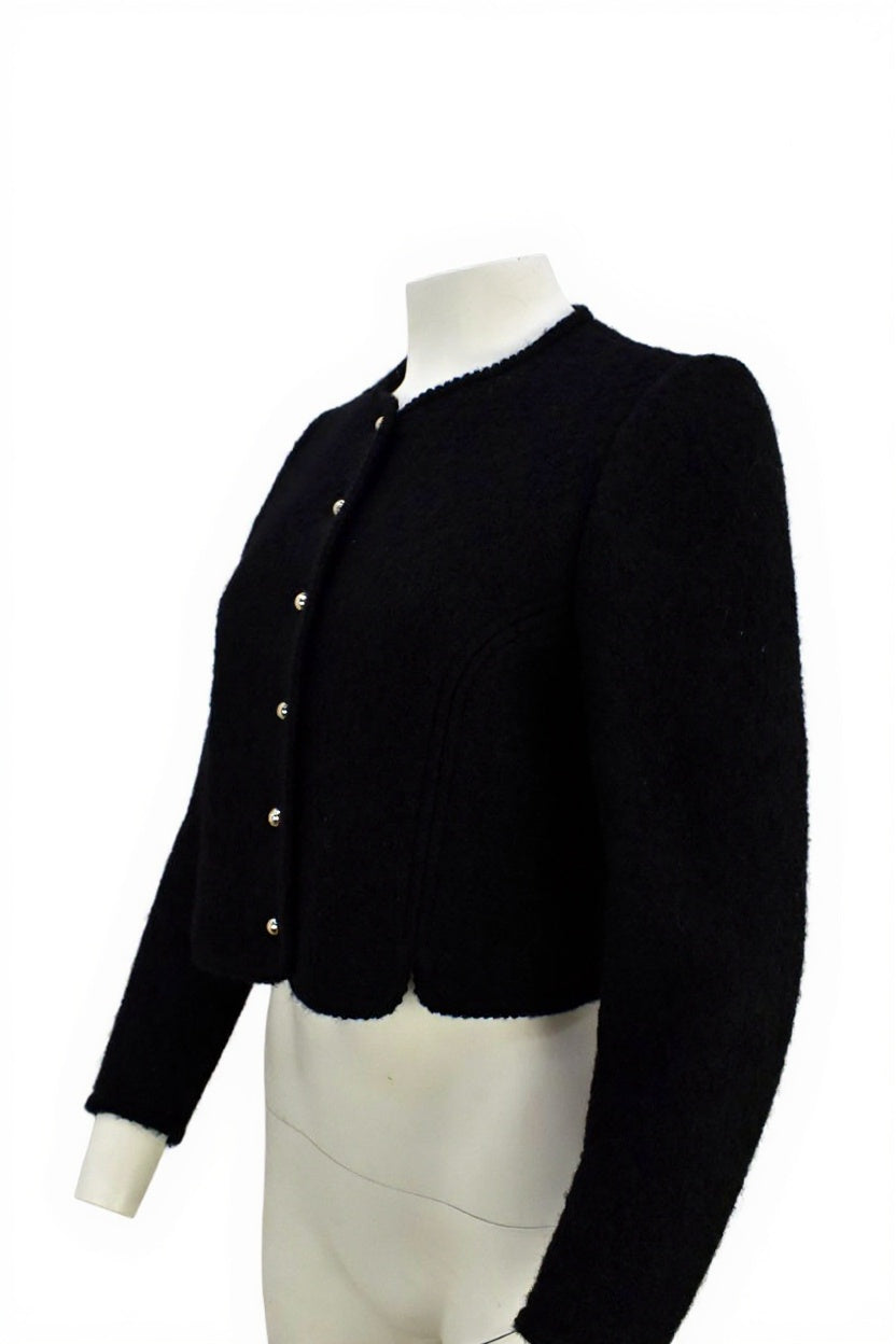 The Cardigan Blouse. Women's vintage knitwear